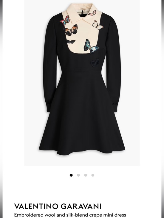 Valentino Garavani Dresses & Skirts - Valentino Garavani butterfly wool blend dress